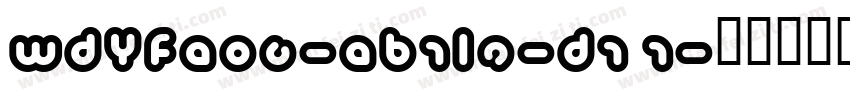 WDYFA06-AB1L9-D1 1字体转换